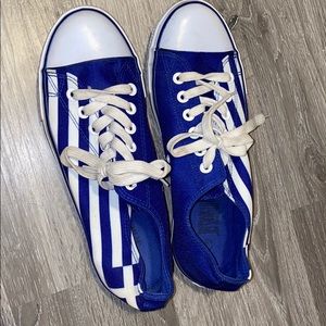 Greek flag sneakers